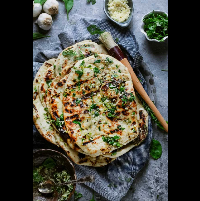 Spinach Cheese Naan